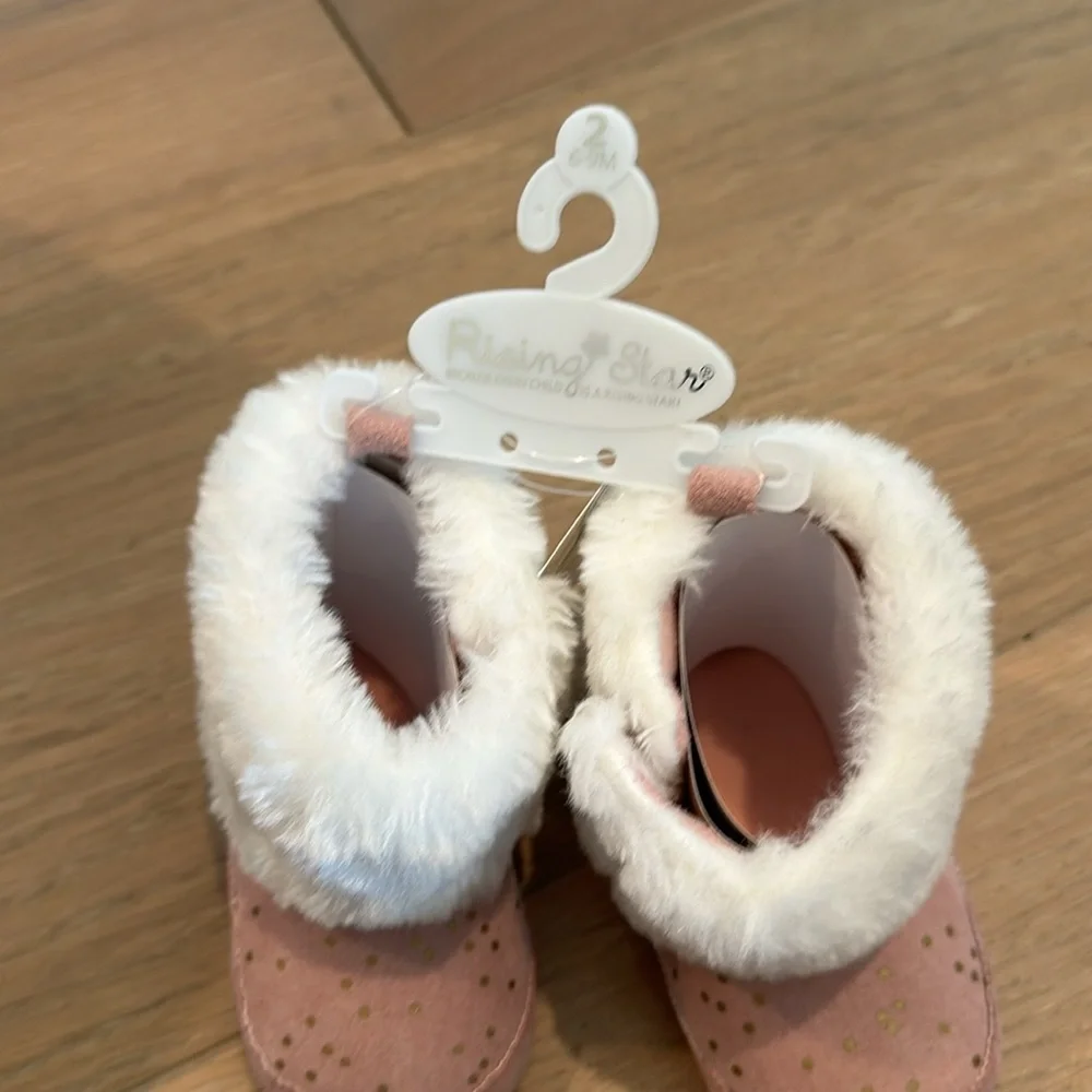 Rising star fur boots